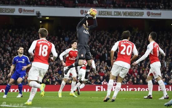  阿森纳终结曼城连胜，萨利巴头槌制胜  